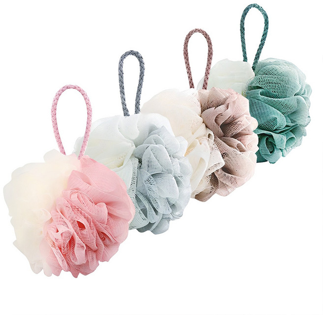 더자카 투톤 샤워볼 컬러 4종 세트, A타입, 1개입, 4개