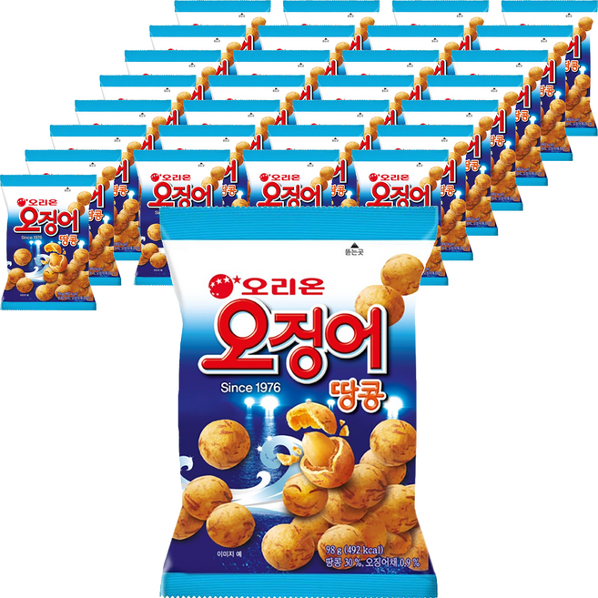 오징어땅콩, 98g, 50개