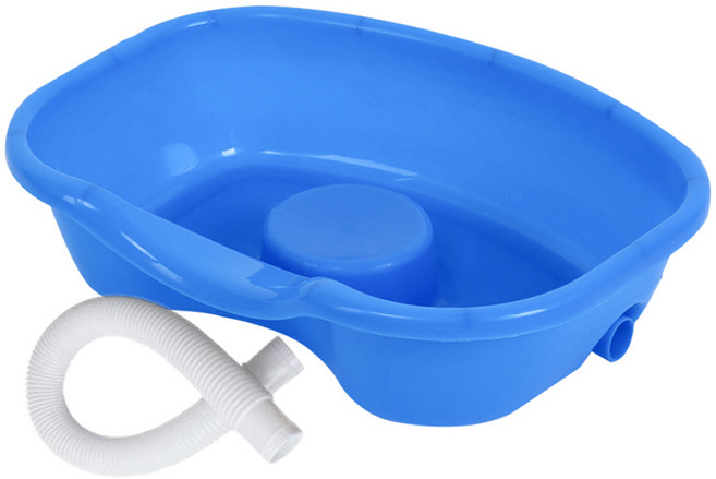 Dr.펠리스제이 환자 머리감기 대야, 블루, 1개
