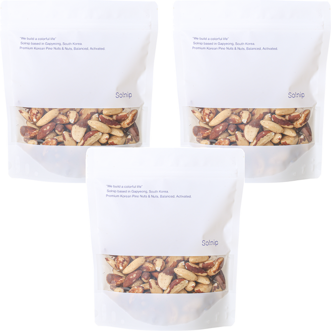 Solnip 巴西堅果, 3個, 400g