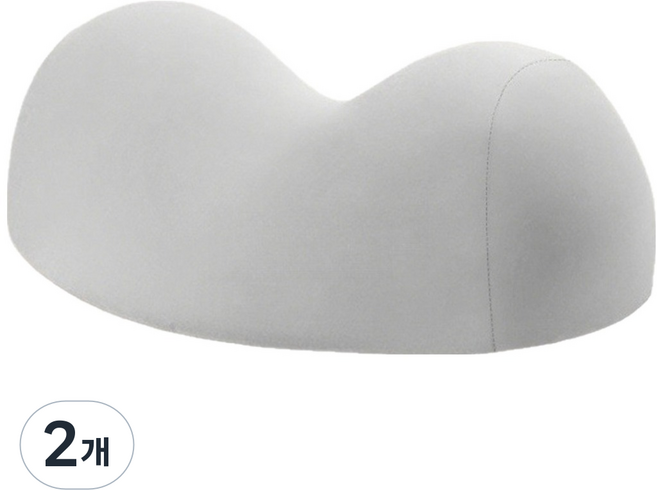 뉴리스 메모리폼 경추베개, 그레이, 2개