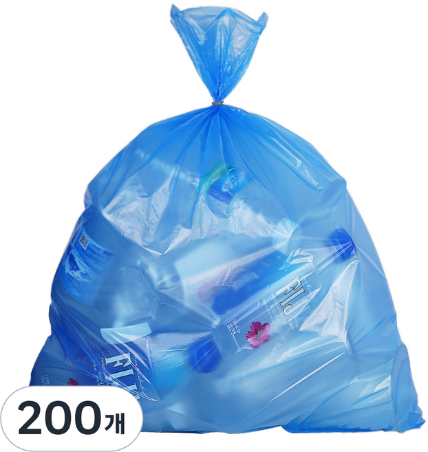 담다비닐 쓰레기봉투 청색 100매입, 40L, 2개