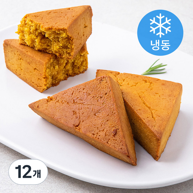 제로베이커리 단호박 스콘 (냉동), 60g, 1개입, 12개