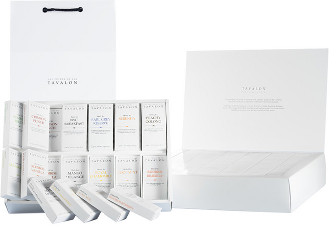 타바론 버라이어티 선물세트 T36, 1세트, 허브차 6종 x 3p + 홍차 4종 x 3p + 녹차 3p + 우롱차 3p + 쇼핑백