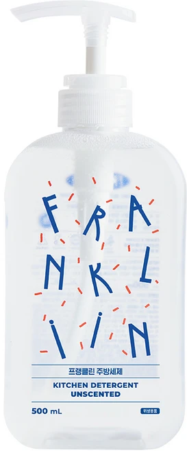 프랭클린 주방세제&젖병세정제, 500ml, 1개 - 쿠팡