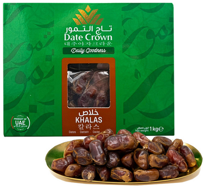데이트크라운 칼라스 대추야자, 1kg, 1개
