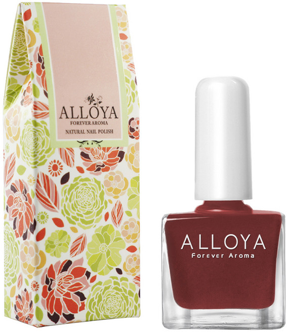 ALLOYA 愛若雅 無毒水性指甲油 純水基底 環保香氛 可撕可剝, 187 血腥爵佳人, 10ml, 1瓶