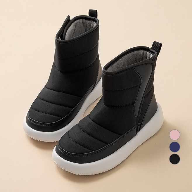 BASE ALPHA ESSENTIALS 兒童輕量魔鬼氈鋪棉雪靴