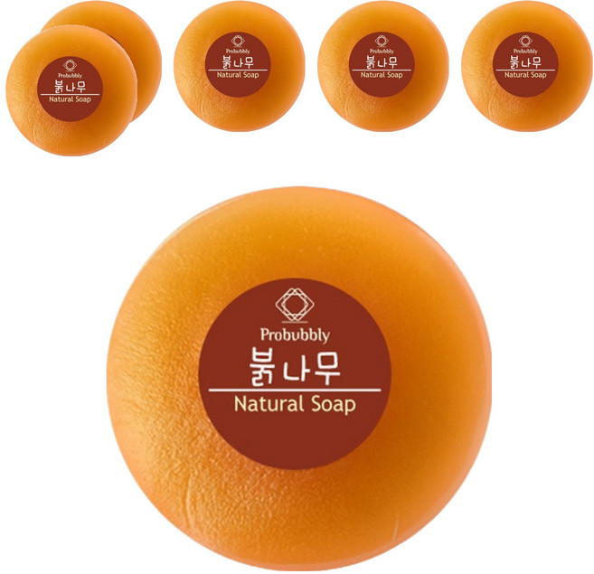 프로버블리 붉나무 중성비누, 110g, 6개