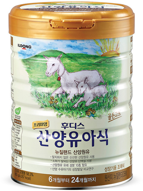 일동후디스 프리미엄 후디스 산양 유아식 분유 4단계, 800g, 1개
