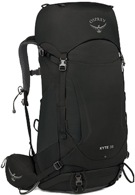 OSPREY Kestrel 38L 登山揹包 附防雨罩, 黑色