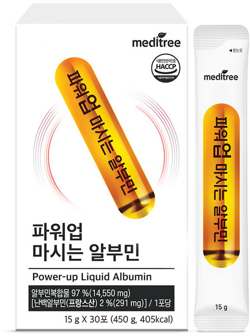 메디트리 파워업 마시는 알부민, 450g, 1개