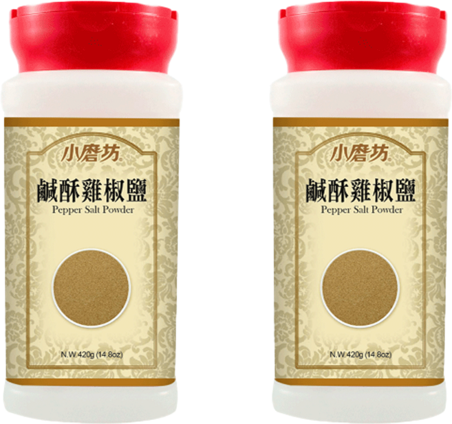 小磨坊 鹽酥雞椒鹽粉, 420g, 2瓶