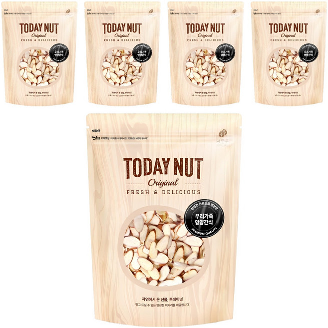 TODAY NUT 杏仁片, 300g, 5包