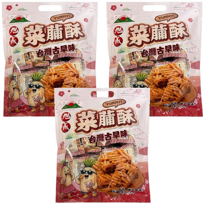旭成 菜䔕酥, 270g, 3包
