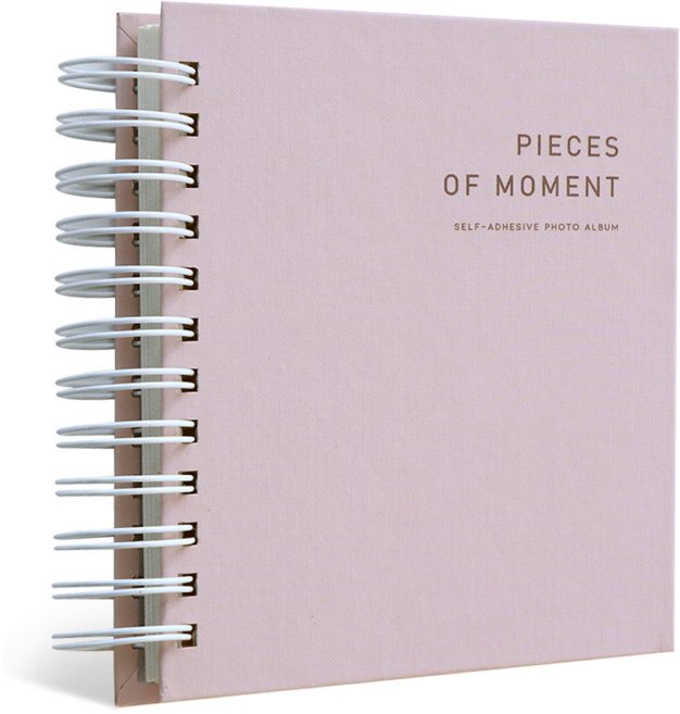 아이코닉 레터링 접착식 네컷 앨범 하프, INDI PINK, 25매