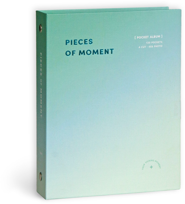 아이코닉 모멘트 네컷 앨범 포켓 사진첩 110 x 150 mm, 네이처, 40매