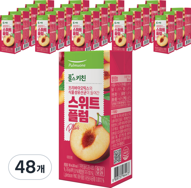풀스키친 스위트 플럼 Plus, 190ml, 48개