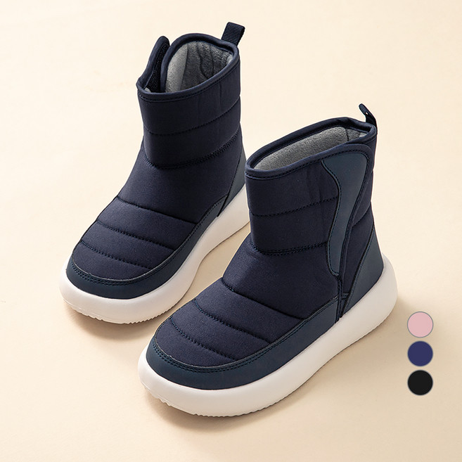 BASE ALPHA ESSENTIALS 兒童輕量魔鬼氈鋪棉雪靴
