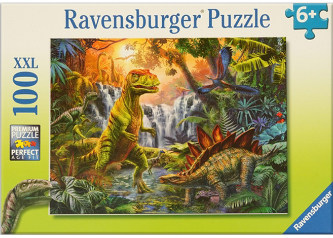라벤스부르거 코리아보드게임즈 공룡 오아시스 XXL 직소퍼즐 R128884, 100피스, 혼합색상, 1개