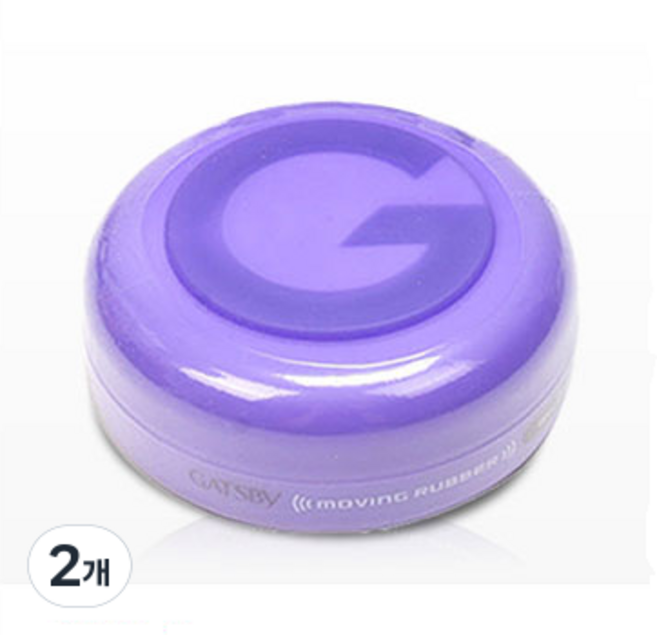 갸스비 무빙러버 헤어왁스 와일드쉐이크, 80g, 2개
