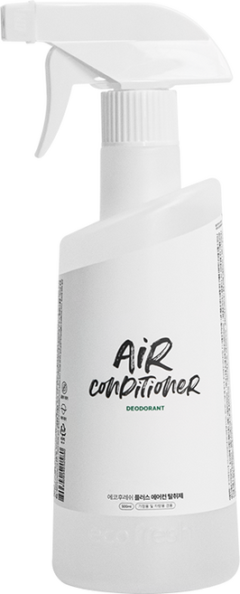 에코후레쉬 플러스 에어컨 탈취제, 1개, 500ml