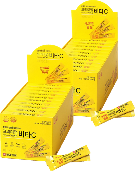 일양약품 프리미엄 비타C, 40g, 20개