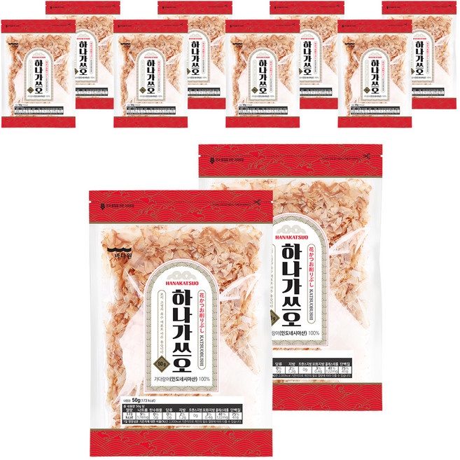 Badaone Hana 柴魚片, 50g, 10個