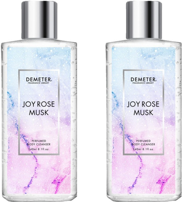 DEMETER 香氛沐浴露 玫瑰麝香味, 240ml, 2個