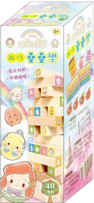 迪士尼 Ufufy 趣味疊疊樂, 1組
