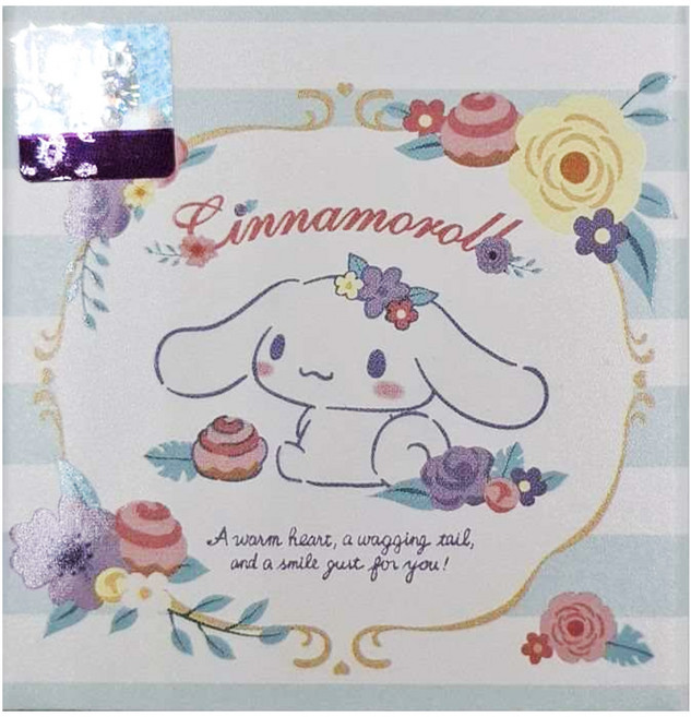 NIIMBOT 大耳狗防水貼紙/熱感應紙 適用B1/B21系列/B3S/B31/B4 春日花卉 125片, 1個