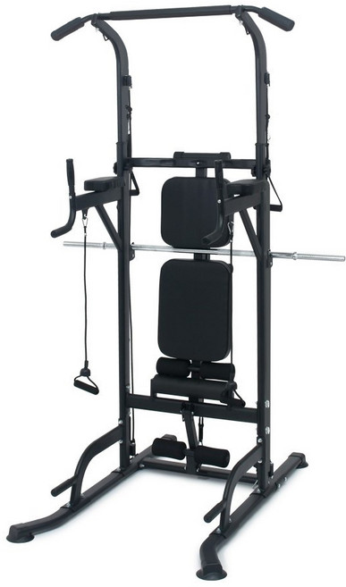 핏분 치닝디핑 D형 세트 방문설치, 블랙