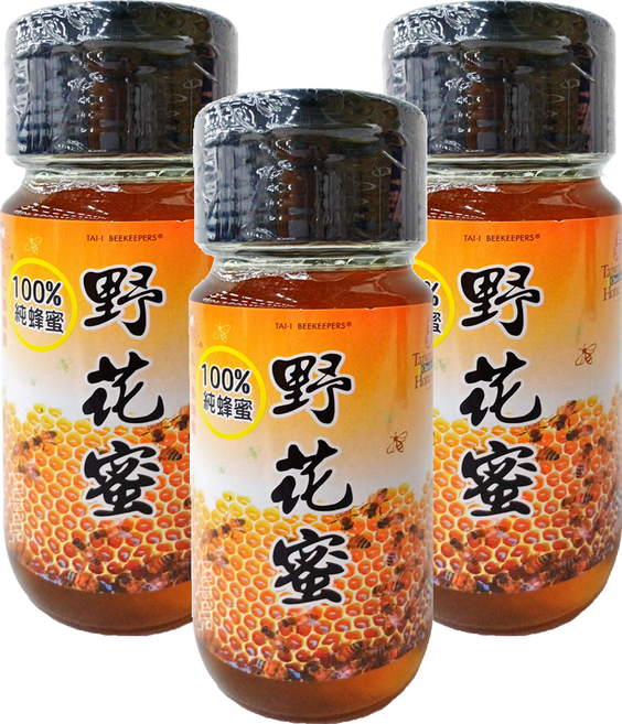 臺一 野花蜜, 700g, 3瓶