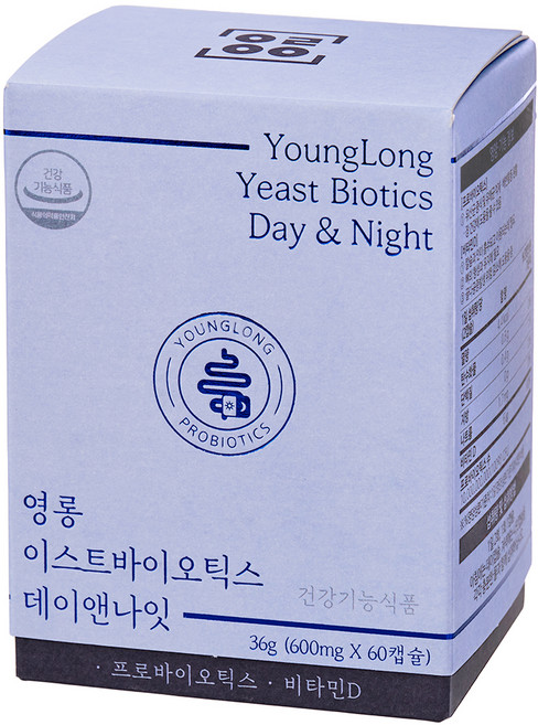 영롱 둔감한장 100억보장 이스트바이오틱스 데이앤나잇임산부 유산균, 60정, 1개