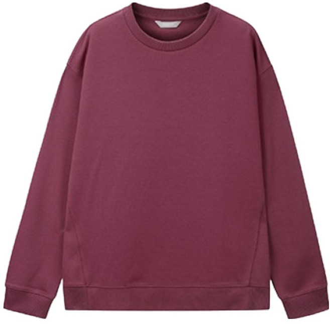 Mind Bridge 素色寬鬆大學T MVTS0150