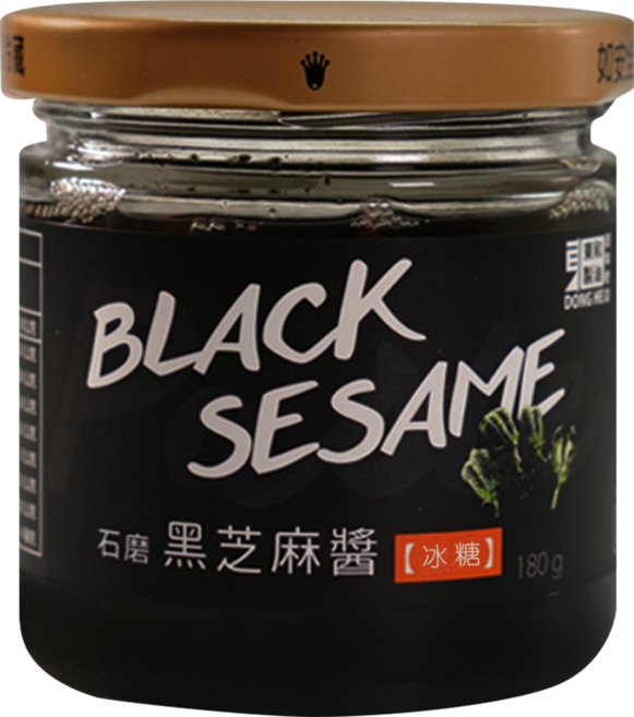 東和製油 黑芝麻醬 含冰糖, 180g, 1罐