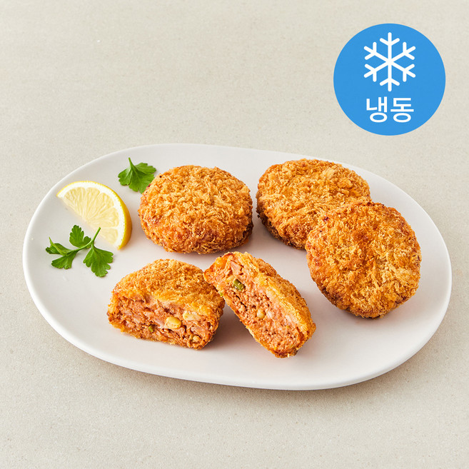 하늘푸드 피자맛치즈 볼카츠 10개입 (냉동), 750g, 1개