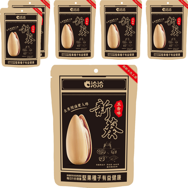 ChaCha 洽洽 新葵 五香味瓜子, 6包, 160g