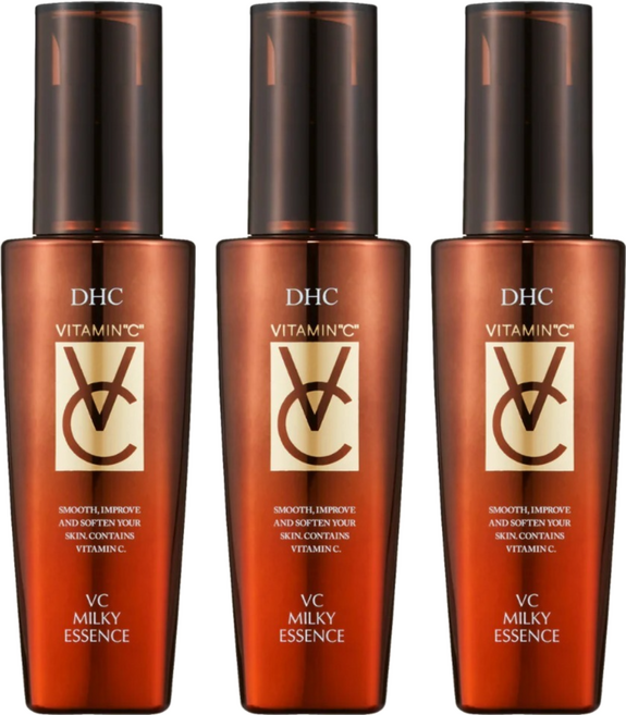 DHC 台灣公司貨 VC毛孔淨緻精華乳, 80ml, 3瓶