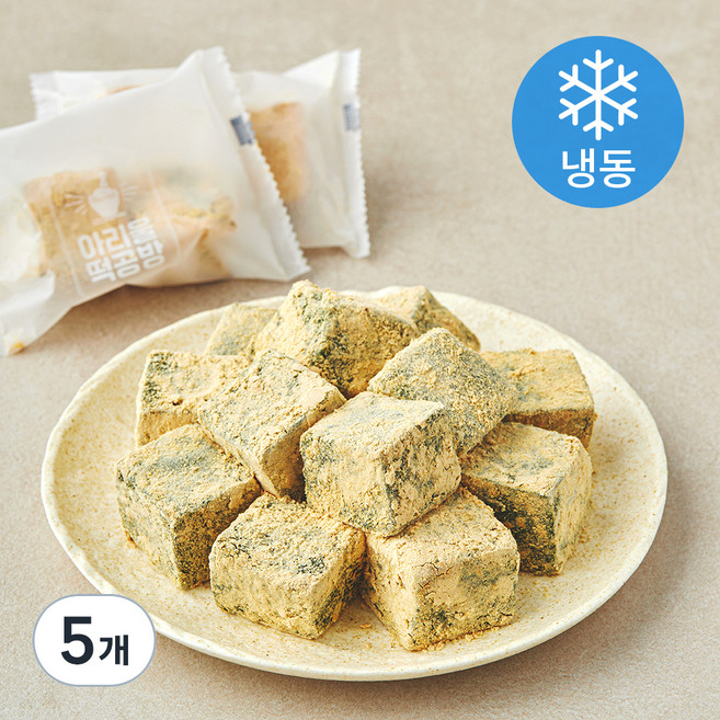 아리울떡공방 고소한 쑥인절미 (냉동), 400g, 1개입, 5개