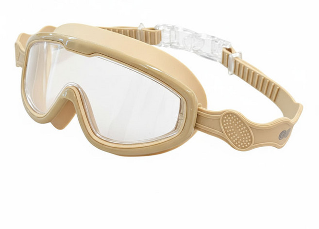 장사부 아동용 와이드 수경, 베이지, 1개