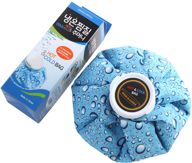 보성메디칼 냉온 찜질주머니 블루 대, 1개