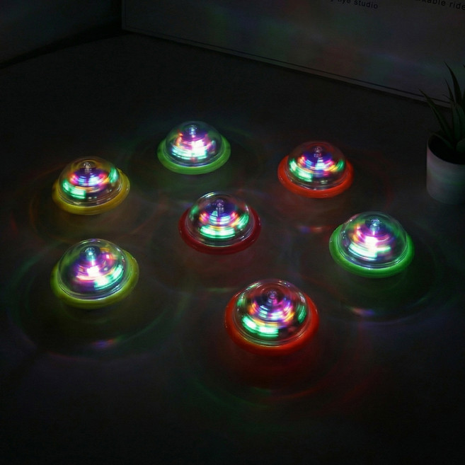 마메 LED 야광 손불팽이, 랜덤 발송, 7개