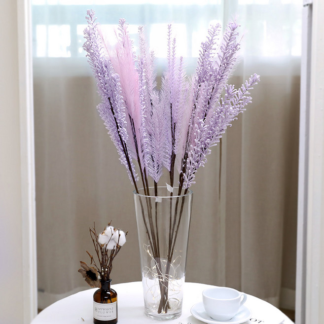 조아트 조화 팜파스 가지, 퍼플, 10개