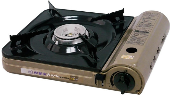 HouseKeeper 妙管家 黃金瓦斯爐, 金色, 1個