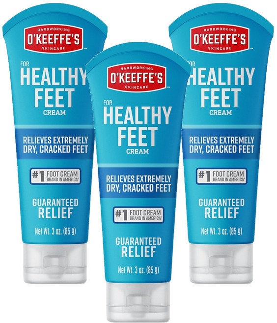 오킵스 포 헬시피트 튜브타입 풋크림, 85g, 3개