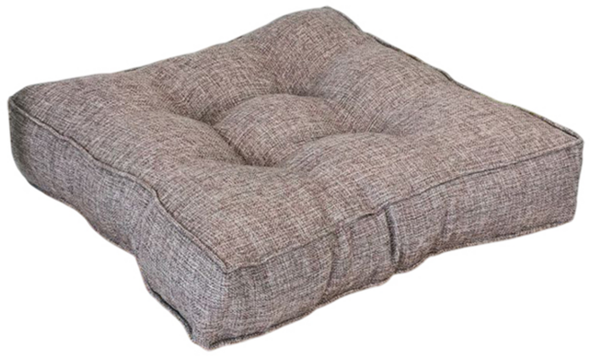 仿亞麻 加厚加高 方形坐墊