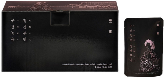 구전녹용 정경부인 30p + 쇼핑백, 1.5L, 1박스