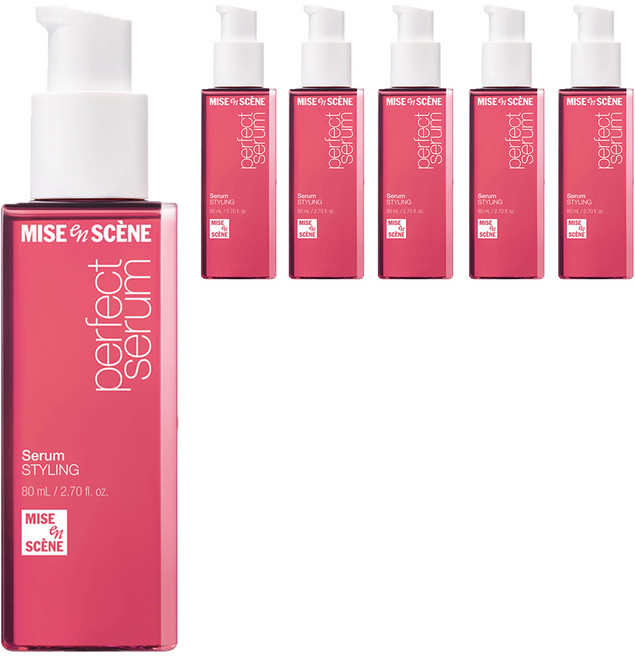 미쟝센 퍼펙트 스타일링 헤어 세럼 7X, 80ml, 6개