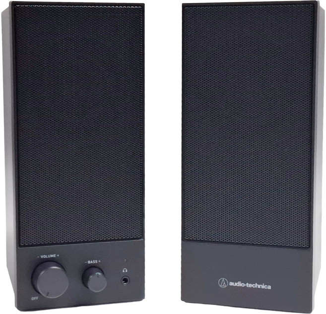 audio-technica 鐵三角 主動式喇叭 原廠保固, AT-SP105, 黑色